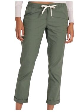 Vuori Ripstop Climber Pants Joggers In Olive Green Size Small Organic Cotton